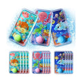 Cleboen 12 Pack Handheld Water Games for Kids, Water Ring Toss Handheld Games Under the Sea Party Favors Goodie Bag Stuffers Classroom Rewards for Boys Girls, Stress-Relief Car Games Travel Toys