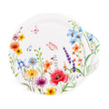 FOIMAS 50pcs Wildflower Paper Plates,7 Inch Spring Floral Disposable Plates Tableware Plate for Spring Summer Birthday Baby Shower Picnic Party Supply