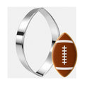 Football Cookie Cutter, Stainless Steel Oval Shape cookie Cutters
