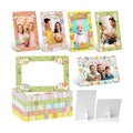 AmazingSpark 50 Pack Easter Paper Picture Frames Photo Cards 5 Designs