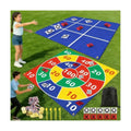 2-in-1 Outdoor Giant Tic Tac Toe Bean Bag Toss Games for Kids Adults,4.5Ft Large Outside Picnic Lawn Backyard Games for Kids Family Birthday Party Beach Carnival Outdoor Fun Giant Yard Field Day Games