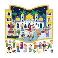 Cinrobiye DIY Ramadan Craft Kit – Eid Crafts & Activities, Reusable Felt Mosque, Moon & Stars Set for Classroom, Home, Islamic Holiday Decorations, Party Supplies