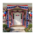 USA Bunting Flag 4th of July Red White Blue American Patriotic Independence Day and Memorial Days Decorations