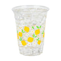 AimFun 50 Pcs Lemon Plastic Cups Summer 12 oz Party Clear Cups