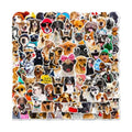 Dog Stickers, 100 Pcs Cute Dog Waterproof Stickers, Vinyl Stickers for Water Bottle, Laptop, Phone Stickers for Kids Teens Girls Adults