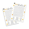 COCHIE 30 Players 2026 Graduation Party Games, Graduation Words Search Game, Word Scramble Guess Game with Answer Key, Grad Parties Supplies Favor (Grad Word Search)