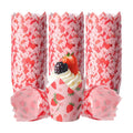 Maxdot 200 Pcs Strawberry Tulip Cupcake Liners for Baking Red Pink Strawberry Flower Paper Muffin Baking Cups Summer Fruit Theme Tulip Muffin Liners Wrappers for Baby Shower Wedding Birthday Party