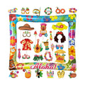 Hawaiian Photo Booth Props & Inflatable Frame, 31Pcs