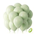 Bezente Sage Green Balloons Latex Party Balloons 100 Pack 12 inch