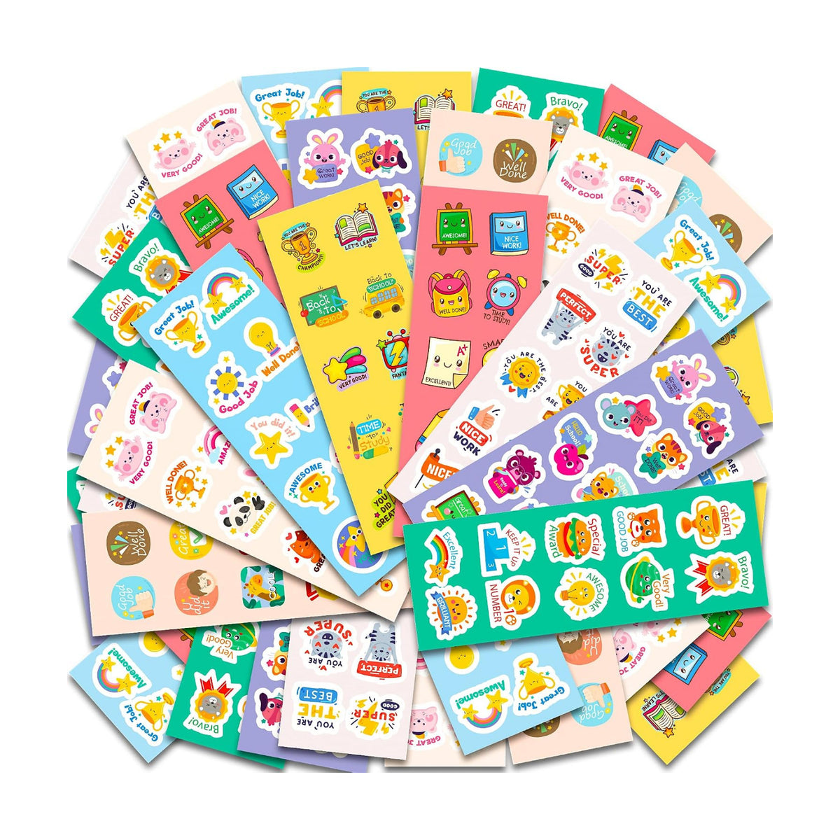 Back to School Supplies,400 Pcs Teacher Motivational Stickers for Kids
