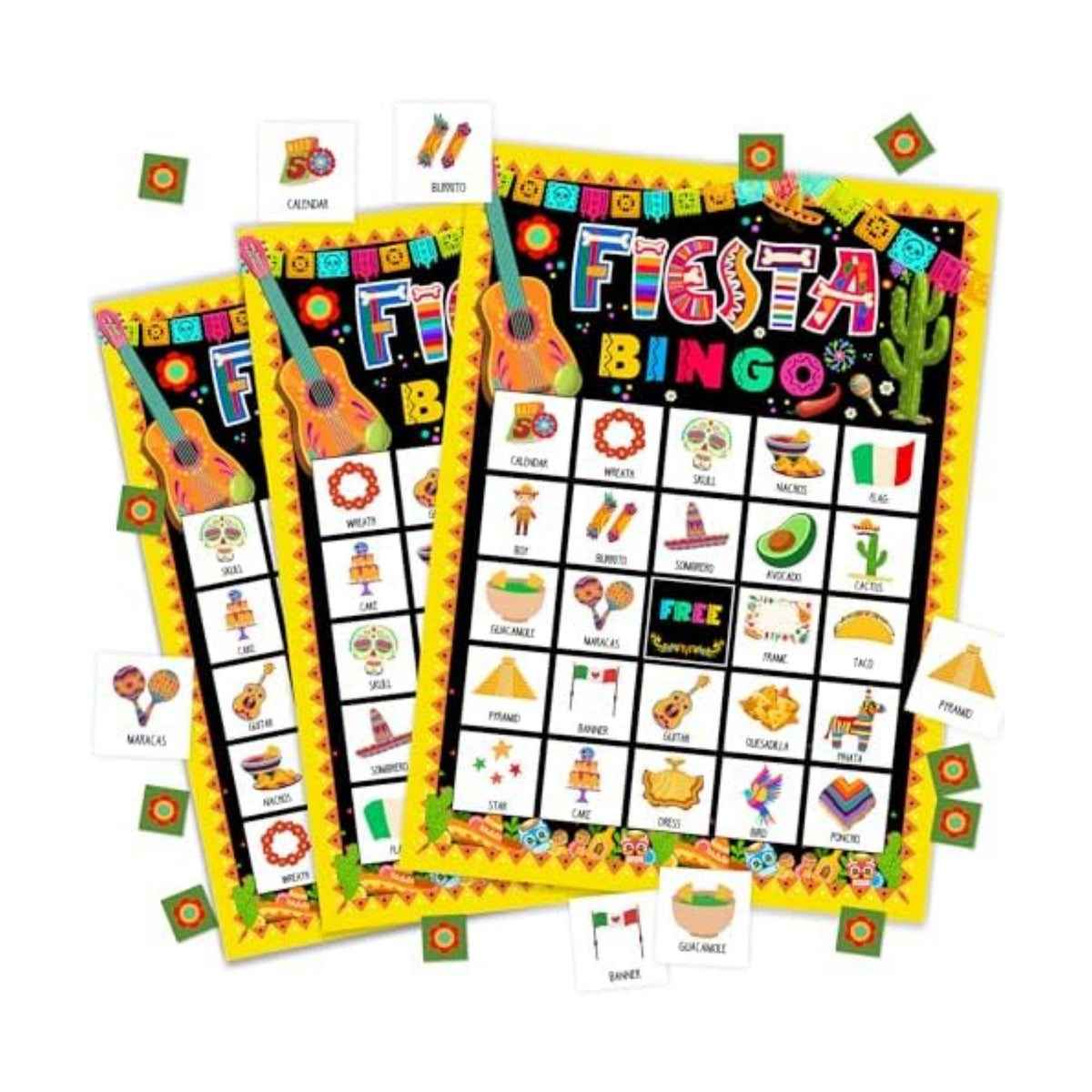 Detective Bingo Game Cards for Adults, Spy Bingo Cards Game for Family Holidays Friends Gatherings, Ideal for Mystery Themed Party Games, 24 Players Birthday Party Supplies Favors, 014