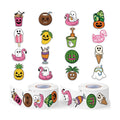 Eartim Summer Spooky Roll Sticker Waterproof Self-Adhesive Decorative Decal