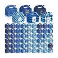 Dunzoom 100 Pcs Fathers Day Party Favors Fathers Day Treat Boxes Dad Theme Goodie Candy Gift Bags Holiday Paper Gift Container for Dads Birthday Decoration