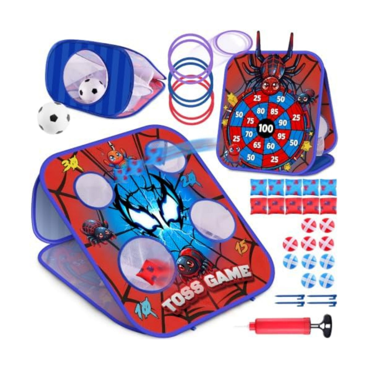Bean Bag Toss Game for Kids - Cornhole Board Outdoor Toys for Toddlers -Party Activities Carnival Outside Yard Backyard Beach Lawn Games Toy for Kid Boys Girls Age 3 4 5 6 7 8 Year Old Birthday Gifts