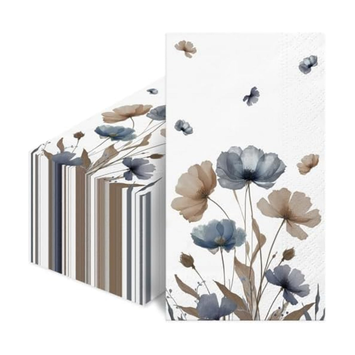 Watercolor Floral Paper Napkins 100pcs