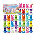 30Pack Easter Bunny Squishy Toys,Easter Basket Stuffers,Easter Bunny Slow Rising Stress Relief Squishies Fidget Toys Bulk for Adults,Easter Egg Fillers Party Favors Gifts