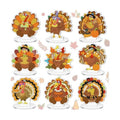 Kosiz 9 Pcs Thanksgiving Turkey Diamond Art Tabletop Decor Fall Diamond Art