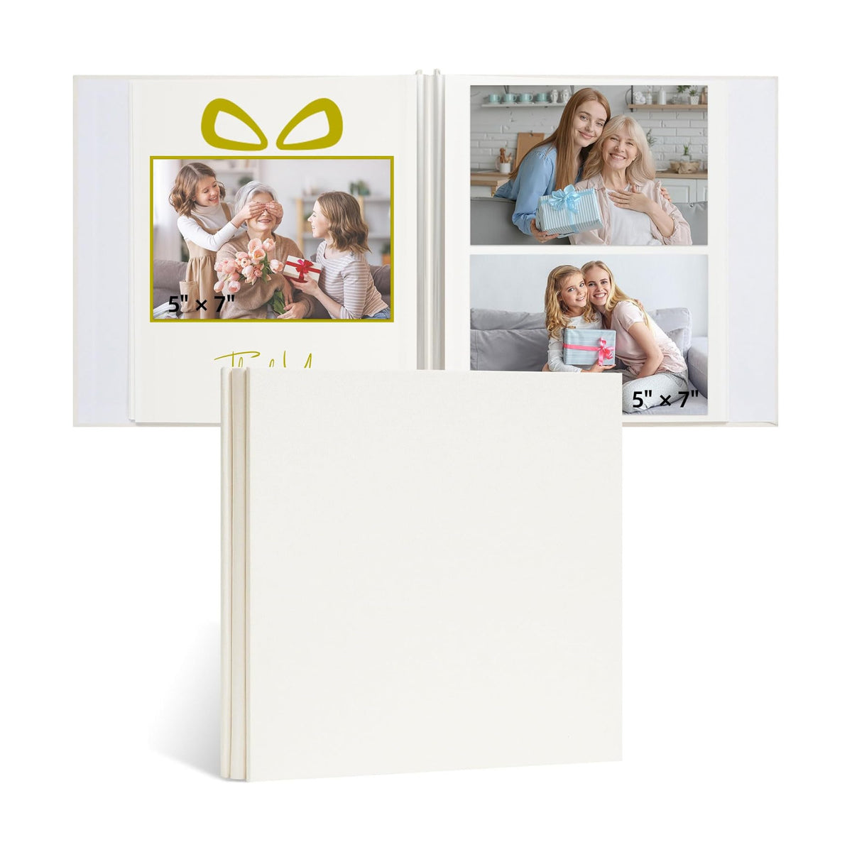 Vienrose Gift Self Adhesive Photo Album 11x10.7 40 Pages Beige
