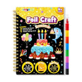 FUNNYB&G Foil Art Craft Kit for Kids, Sparkly Birthday Gift Toy for Kids