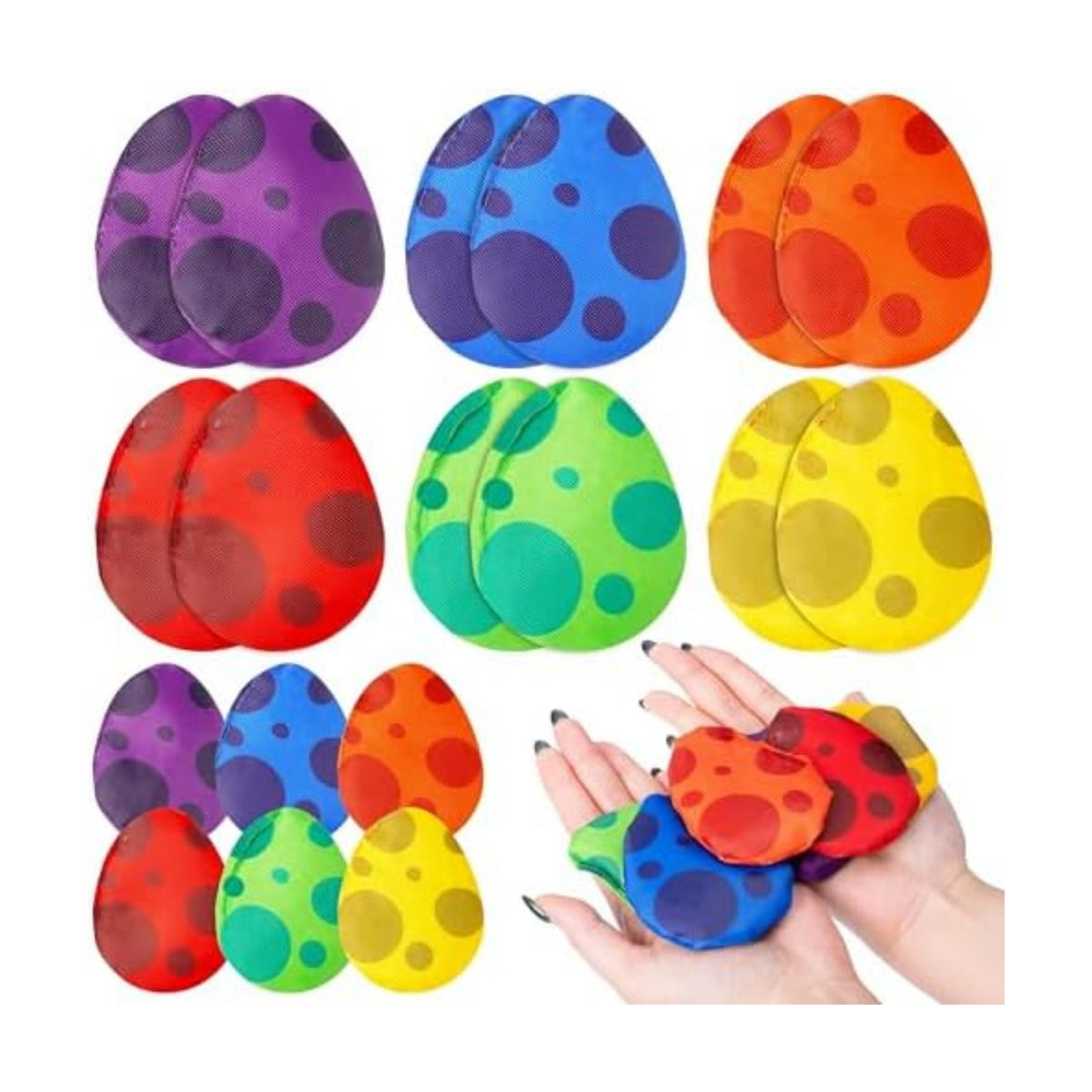 EYxsaxenk Dinosaur Egg Bean Bag for Toss Game Kid Toddler Throwing Game Toy