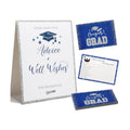 Hunanyume 50 Pack Graduation Advice Cards 2026, Blue Silver Well Wishes And Advice For The Graduate, Graduation Wishes Cards for Middle High School College Graduation Decorations 2026