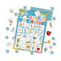 24 Pack Easter Bingo Game Cards - Spring Egg Hunt Party Activities for Adults & Family, 5x7 Inch Premium Cardstock, Bunny & Easter Egg Themed Party Supplies - Includes Caller & Player Chips