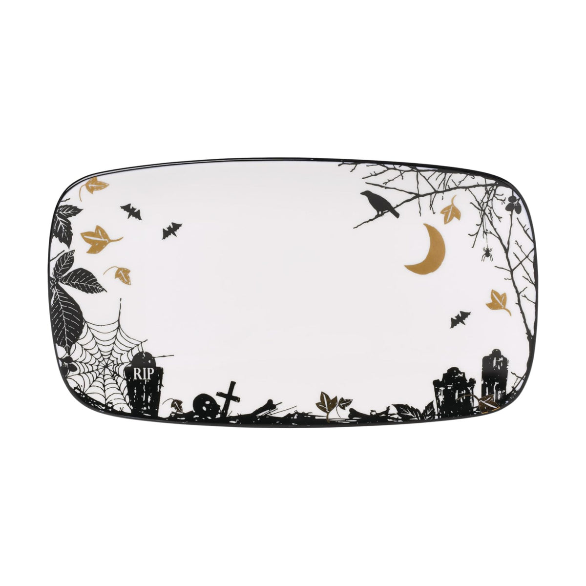 Lenox Haunted Halloween Hors Doeuvres Tray