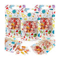Engrowtic 50 Pcs Back to School Treat Bags Plastic Resealable Gift Bags with Handles First Day of School Goodie Pouches for Students Teacher Classroom Preschool Kindergarten Party Favors Wrapping