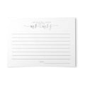 Dashleigh Bridal Shower Advice Cards - 50 Gold Foil Recipe & Newlywed Advice Cards, 4x6 Wedding Games Activity, Double-Sided Bridal Shower Decorations & Gifts (200, Silver Foil)