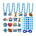 DTOFOOT 24 Set Fathers Day Crafts for Kids Bulk Beads Necklace Making Kit