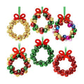 AWHETIE Christmas Crafts for Adults,12 Sets Christmas Beaded Ornament Kit