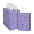 Kolldenn 48 Pcs Kpop Goodie Bags with Handles Purple Lightning Party Bags