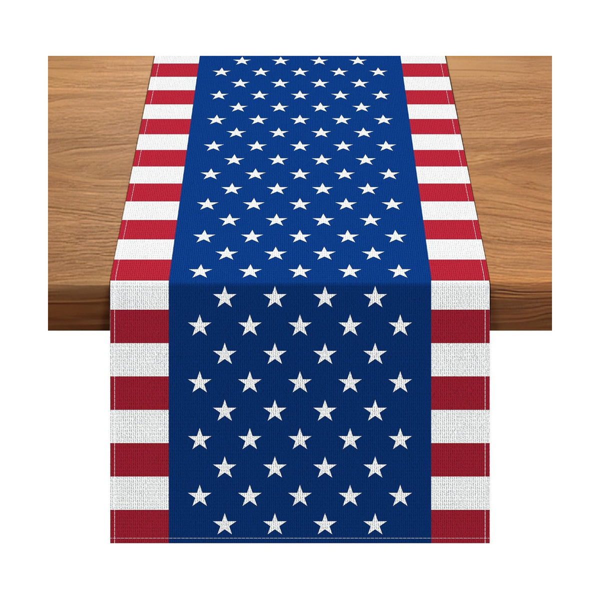 4th of July Table Runner, 14 x 84 Inch 4th of July Decoration for Table
