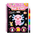 FUNNYB&G Foil Art Craft Kit for Kids, Sparkly Birthday Gift Toy for Kids