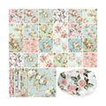 Tenceur 48 Pack 12 Style Vintage Floral Decoupage Paper Napkins, 13 inch