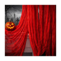 400"x 85" Halloween Red Creepy Cloth, Extra Large Scary Creepy Gauze Cloth
