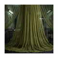 400"x85" Halloween Dark Green Creepy Cloth, Oversize Halloween Cheese Cloth