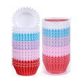 Caperci Heavy Duty Multicolor Cupcake Liners Standard Baking Cups 150pcs
