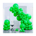 PartyWoo Green Balloons 140pcs Different Sizes of 18 12 10 5 Inch