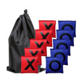 Bean Bags for Tossing Tic Tac Toe and Cornhole Toss Games