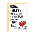 D4DREAM Mothers Day Card from Kids - Gen Z Funny Rizz No Cap Meme Trendy
