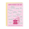 D4DREAM Funny Mothers Day Card from Daughter, 15+ Hilarious Conversations