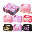 Zhanmai 36 Pack Sweet 16 Party Treat Box Happy 16 Year Old 16th Birthday Goodie Boxes Hello Sixteen Gift Containers with Handles, Decorative Cardboard Goodie Boxes for Cookies Cupcakes Candy