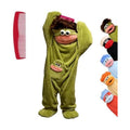 Big Mouth Monster Onesie Silly Monster Onesie Plush Onesie Pajamas Cozy Home Loungewear (No Shoes Included)