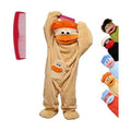 Big Mouth Monster Onesie Silly Monster Onesie Plush Onesie Pajamas Cozy Home Loungewear (No Shoes Included)
