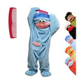 Big Mouth Monster Onesie Silly Monster Onesie Plush Onesie Pajamas Cozy Home Loungewear (No Shoes Included)