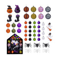 50 Pcs Halloween Ornaments for Tree Decorations, Shatterproof
