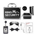 Wedding Ring Security Box for Young Boys, Portable Buckle Closured Security Briefcase with Padded Pillow Lining, Ring Bearer Gifts for Ceremony Proposal 7.9 x 5.5 x 3.5 inch (7pcs Set)