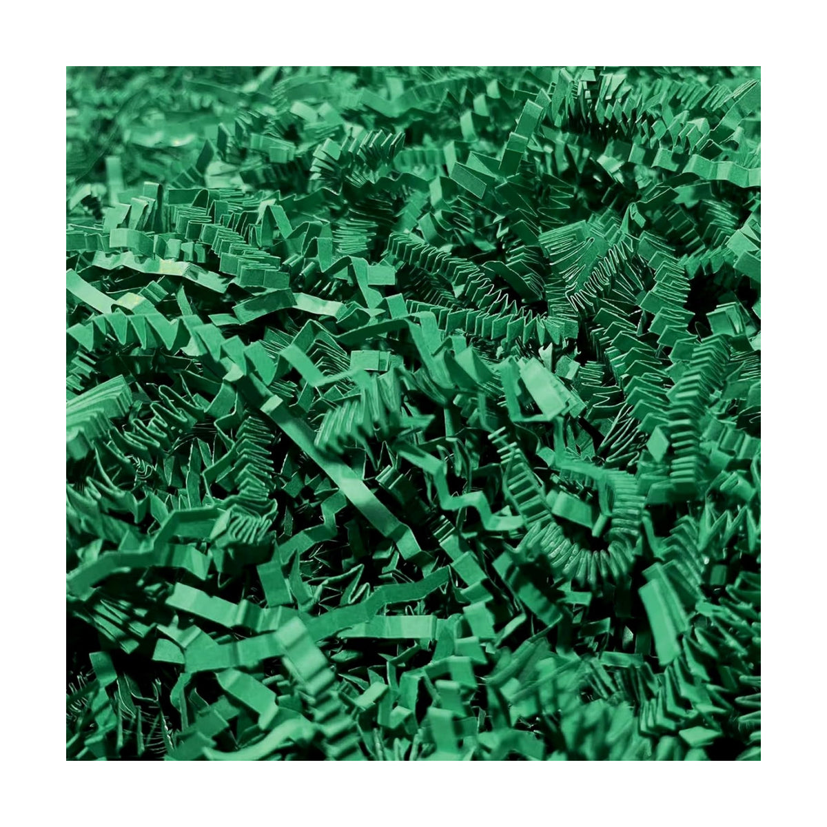 Zankubom 10 LB Dark Green-1 Crinkle Cut Paper Shred Filler Great for Gift Wrapping, Basket Fillers, Birthday, Gift Wrapping, Anniversary, Halloween Thanksgiving Christmas Party Decor Filling Supplies
