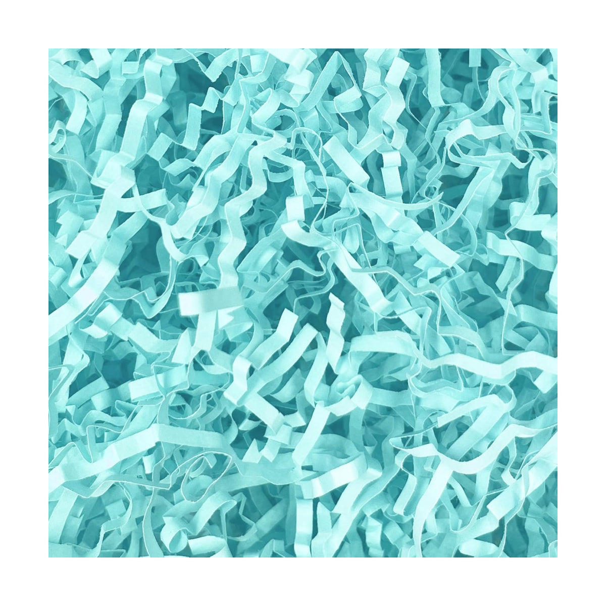 Zankubom 10 LB Light Blue Crinkle Cut Paper Shred Filler Great for Gift Wrapping, Basket Fillers, Birthday, Gift Wrapping, Anniversary, Halloween Thanksgiving Christmas Party Decor Filling Supplies
